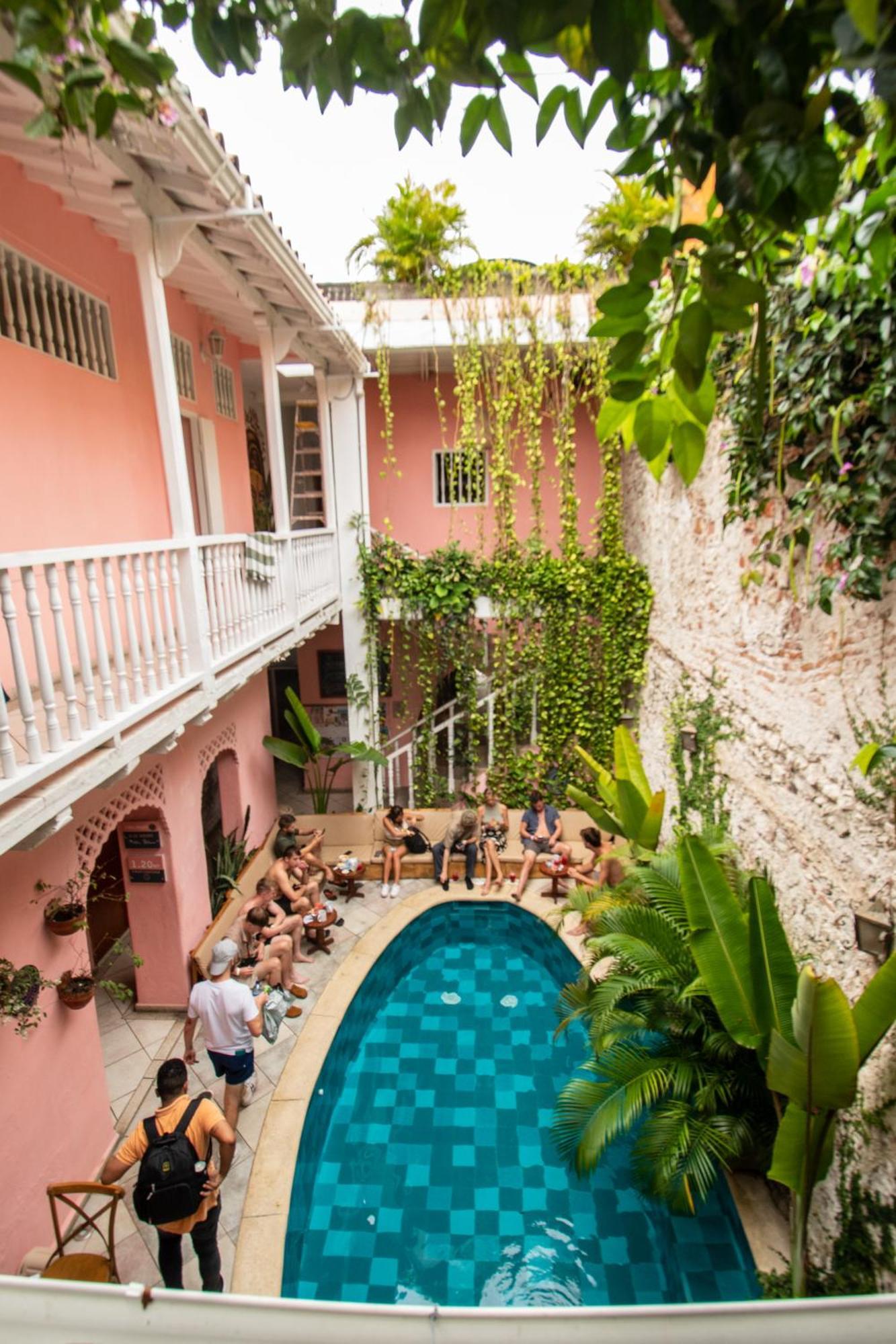 Casa Zahri Boutique Hostel Cartagena Exterior foto